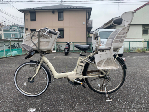 ブリヂストン製 電動 アシスト 自転車 3段ギア 機関良好 バッテリー 充電器有