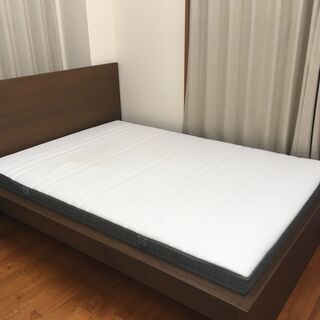 ❗️❗️ダブル ベッド❗️IKEA MALM❗️四谷２丁目❗️無...