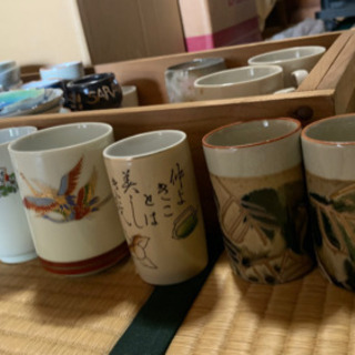 昔ながらの湯呑み