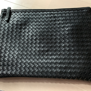 クラッチバック　ブラック　網状
