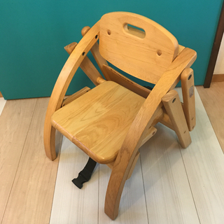 大和屋　アーチ木製ローチェアの画像