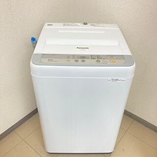 【美品】【地域限定送料無料】洗濯機 Panasonic 5kg 2017年製CSA083007