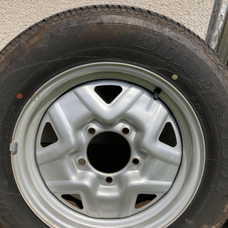 ジムニーjb23純正スチールホイル