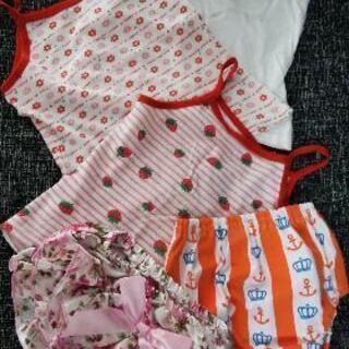 №156 肌着＆BABYDOLLブルマ計5点セットまとめ売りベビ...