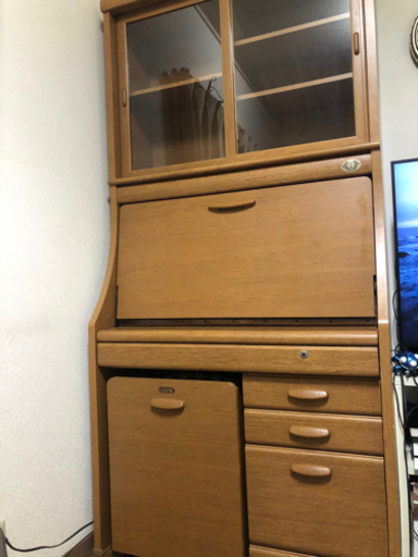 [届けます]KUROGANEの収納できる机・シックなデザイン美品