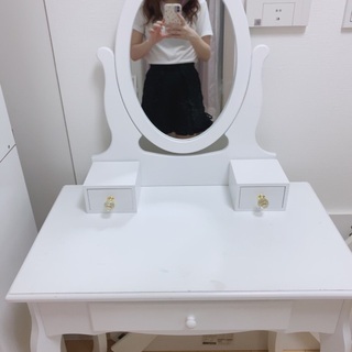 ドレッサー ホワイト 姫系