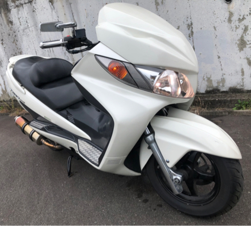 売れました！ 説明動画有り 低走行 スカイウェイブ250  TypeS ビッグスクーター BEaMSマフラー