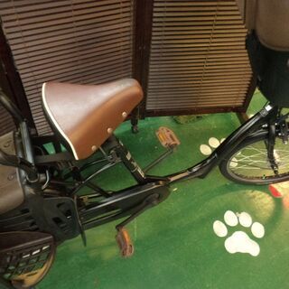 【愛品倶楽部柏店】ASAHI ｼﾙﾊﾞｰﾘﾝｸﾞ 20インチ子供乗せ自転車 BELL MELE MINI 内装3段変速【問合わせ番号：122-042780 002】の画像