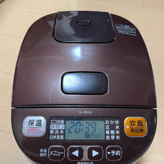 炊飯器 炊飯ジャー 象印 2015年製 3合炊き