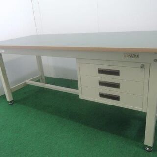 サカエ　W1800　中量作業台　KT固定式　耐荷重800Kg　鍵なし