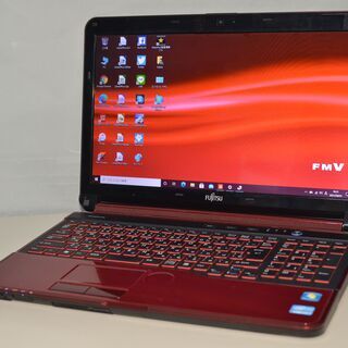 最新Windows10+office 爆速新品SSD480GB 富士通 LIFEBOOK AH56/H i7-3610QM/8GB/15.6インチ/ブルーレイ/USB3.0/Webカメラ/便利なソフト