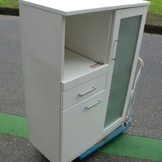 引取り歓迎◆ニトリ◆キッチン収納（食器棚、レンジ台）80幅X11...