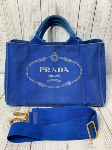 ネット決済可能 PRADA プラダ カナパ ビッグサイズ A4可能