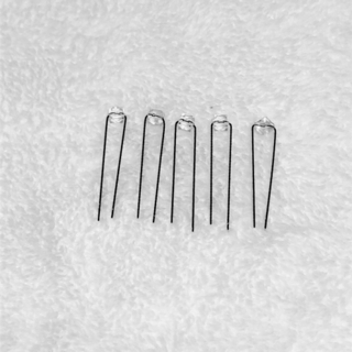 キューブのUピン（クリア）