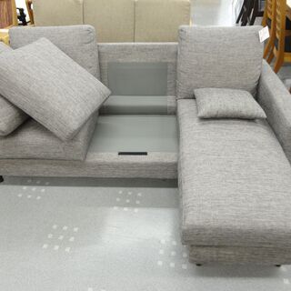 NITORI ニトリ 3人掛けソファ オットマン付き 3Pソファ モノ市場半田店131の画像