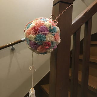 結婚式　和のブーケ