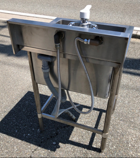 ⭐︎中古品　フジマック　1槽シンク　600×600×850mm 厨房機器⭐︎