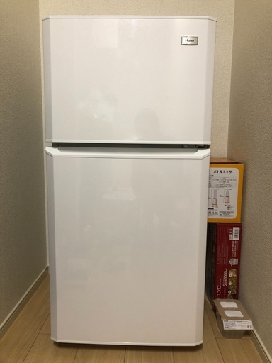2日まで期間限定値下げ　ハイアール　冷蔵庫　106L  2014年　2ドアJR-N106H