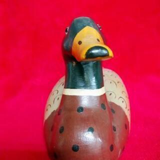 鳥の置物（中古品）の画像