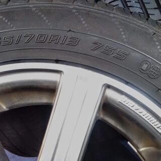 軽自動車13インチ夏【~90％富山】希少 155/70R13 エブリー バモス アトレー サンバー アクティー キャリー 軽トラ ムーヴ ミラ ワゴンR アルト Nボックスの画像