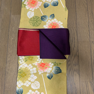 浴衣2枚＋半幅帯一枚 お譲りしますの画像