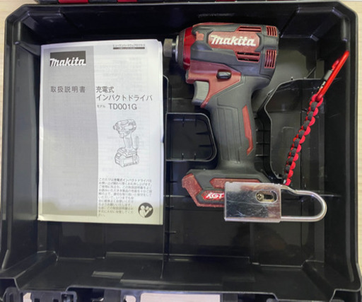 中古　マキタ　TD001G 40V 充電式インパクトドライバー