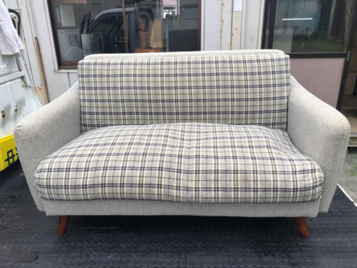 <神奈川県伊勢原市直接引き取り限定>ソファ 布製 2人掛け
