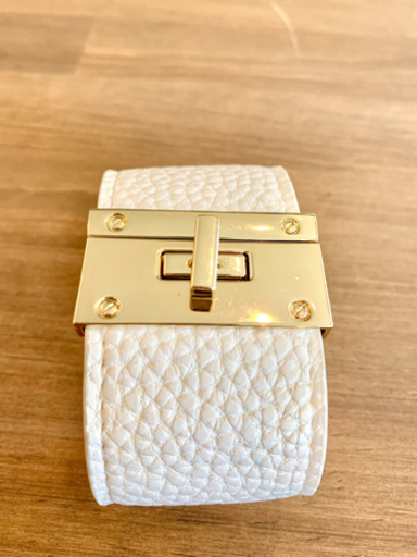 【在庫処分】【新品・未使用】【20個まとめ売り】レザーブレスレット（ベージュ）
