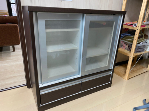 ニトリ　食器棚　キッチン　収納　棚