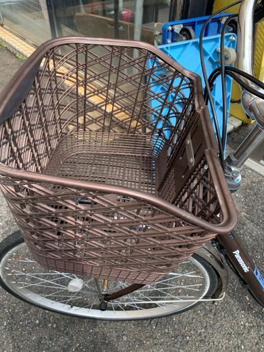 値下げしました！◎パナソニック　電動アシスト自転車　26インチ　充電器・説明書付き　フレーム部分にサビ有◎