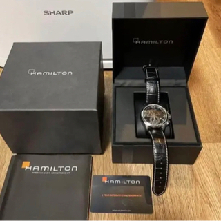 【値下げ中】ハミルトン ジャズマスター クロノグラフ 腕時計 H32612735の画像