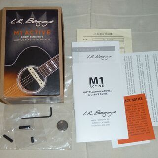 Ibanez/アイバニーズギター・L.R.BAGGS M-1 Active アコギ用アクティブピックアップ付きの画像
