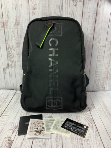 ネット決済可能　シャネル　リュック　スポーツライン