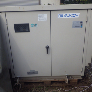【他にて取引完了】発電機50/60Hz可　整備済み