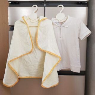 耳付きフードバスタオル　3枚の画像