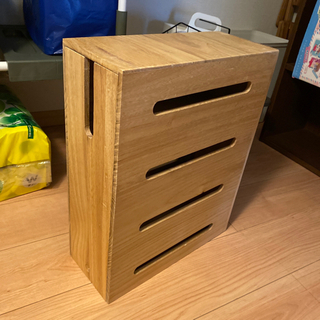 ルーターケーブル収納ボックスの画像