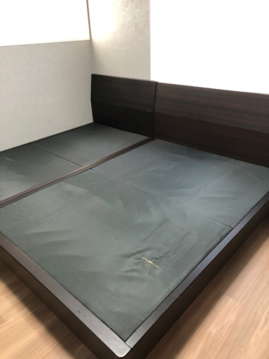 値下げしました！　ベッド枠　シングル　ダブル