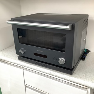 安心の6ヶ月保証付！！ BALMUDA オーブンレンジ KO4A-BK 2018年製