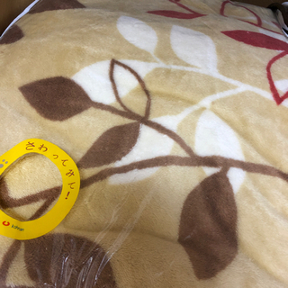 毛布2枚　ペットあり　お問い合わせ無い場合明日処分します