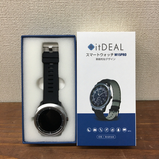 【美品】スマートウォッチ　itDEAL M15PROの画像