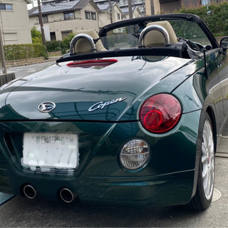 ダイハツ コペンL880K ローダウン車検長いの画像