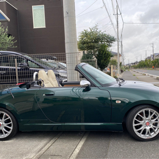 ダイハツ コペンL880K ローダウン車検長いの画像