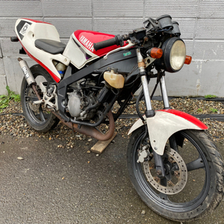 ☆TZR50R.超速2スト.マニュアル50ccバイク☆現状未整備...