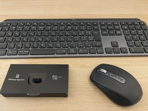 ロジクール MX ANYWHERE3、ロジクール ワイヤレスキーボード KX800 MXのセット