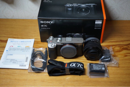 SONY α7C a7c レンズキット シルバー ミラーレス一眼レフカメラ　新品