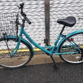 自転車  グリーン色 新小岩駅周辺受け渡し
