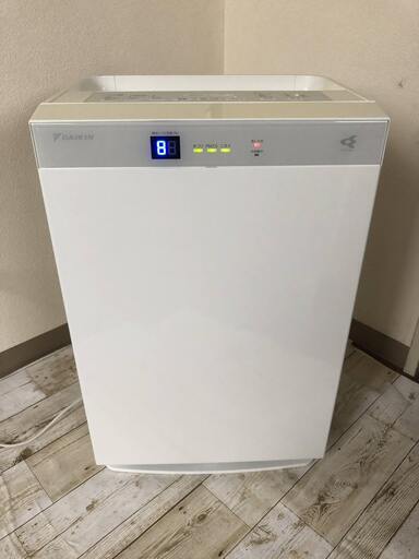 2016年製 ダイキン 加湿ストリーマ空気清浄機 MCK70T-W