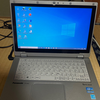 土日引取限定Panasonicタッチパネル12インチノートCF-AX2イラレoffice
