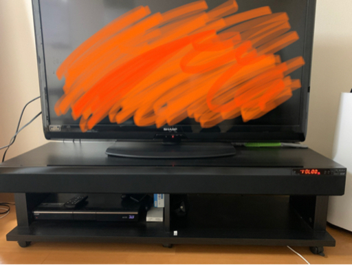 9/19まで【美品】CAVスピーカー付きテレビ台　テレビボード