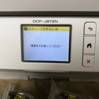 【ジャンク】ブラザー複合機プリンターDCP-J972Nの画像